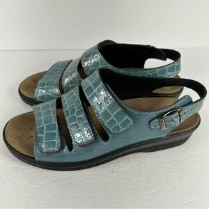 💕TSK Women's Blue Sandals 42